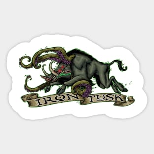 Iron Tusk Sticker